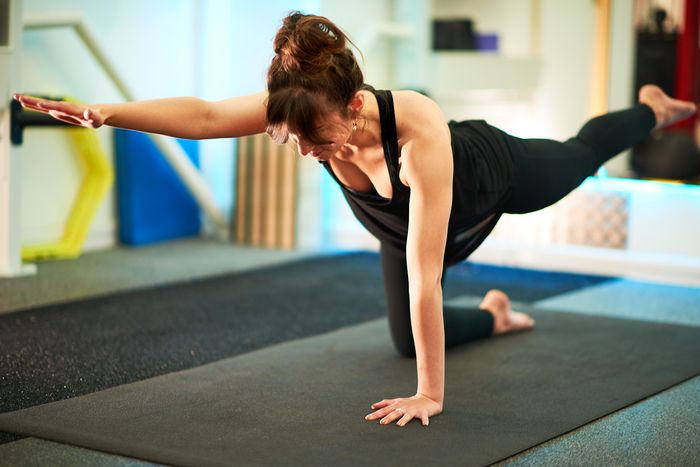 Rehabilitative training session at Elevate LDN private studio in the City of London