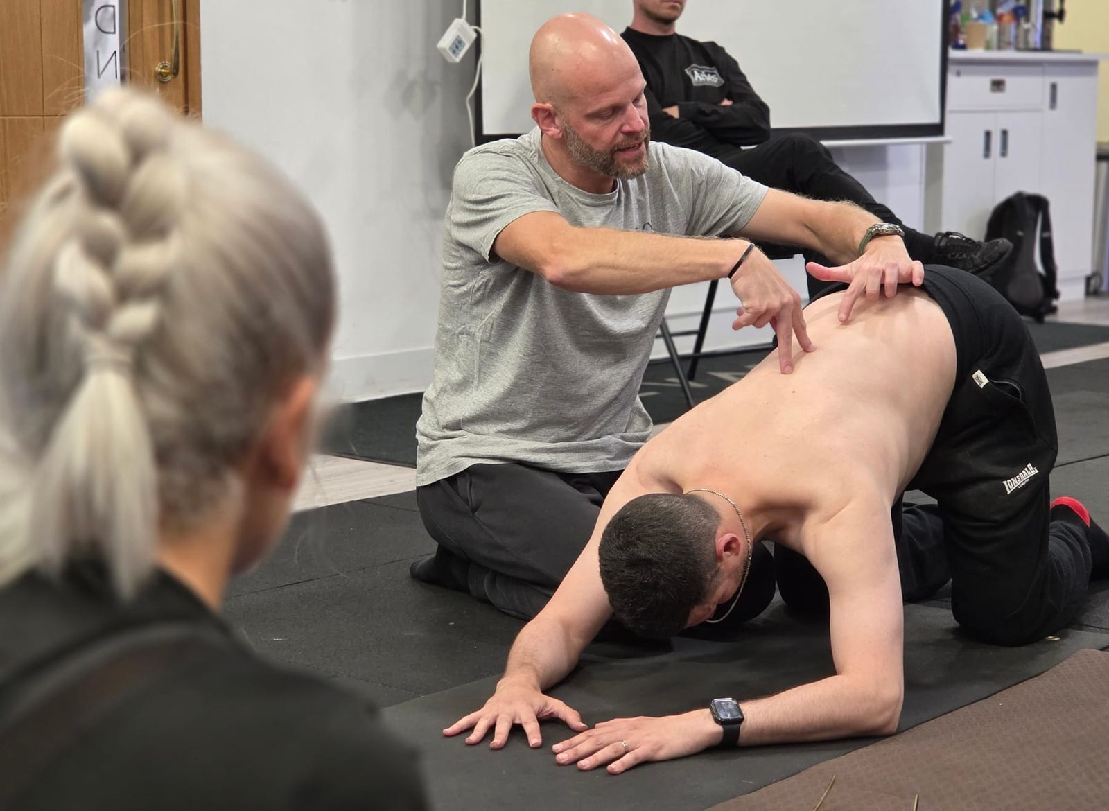 DNS exercise assessment during a training session at Elevate LDN